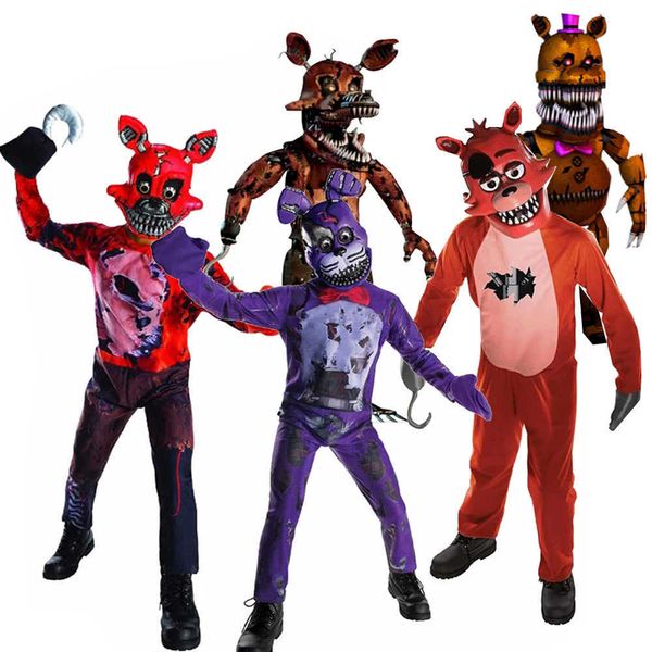 fnaf freddy costume kids child fredy superhero boys girls funny party cosplay halloween carnival suit jumpsuit c241 q0910, Blue
fnaf freddy costume kids child fredy superhero boys girls funny party cosplay halloween carnival suit jumpsuit c241 q0910, Blue