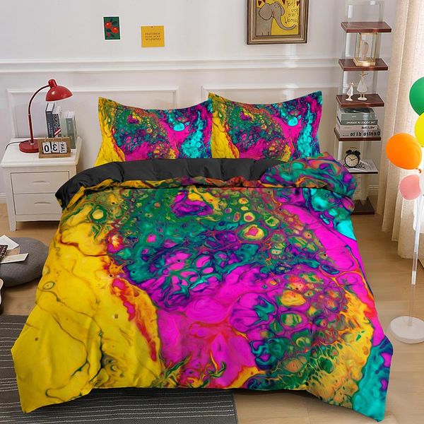 bedding sets color painting paint splash duvet cover with pillowcase abstract single king size bedclothes home textile
bedding sets color painting paint splash duvet cover with pillowcase abstract single king size bedclothes home textile