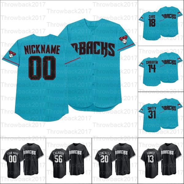 2021 players' weekend all black fashion arizona ketel marte jerseys ahmed christian walker david peralta carson kelly, Blue;black
2021 players' weekend all black fashion arizona ketel marte jerseys ahmed christian walker david peralta carson kelly, Blue;black