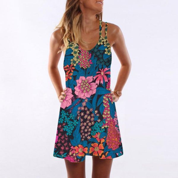 40# bohemian summer dress women printed casual beach harajuku party tank lady vintage sundress vestido de mujer dresses, Black;gray
40# bohemian summer dress women printed casual beach harajuku party tank lady vintage sundress vestido de mujer dresses, Black;gray