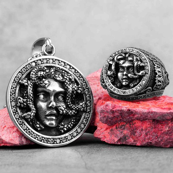 snake hair medusa banshee stainless steel mens rings punk hip hop for male boyfriend biker jewelry creativity gift wholesale, Silver
snake hair medusa banshee stainless steel mens rings punk hip hop for male boyfriend biker jewelry creativity gift wholesale, Silver