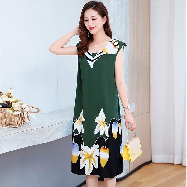 casual dresses women's dress summer straight sleeveless knee length o neck ladies lace up loose homewear sundress for female, Black;gray
casual dresses women's dress summer straight sleeveless knee length o neck ladies lace up loose homewear sundress for female, Black;gray