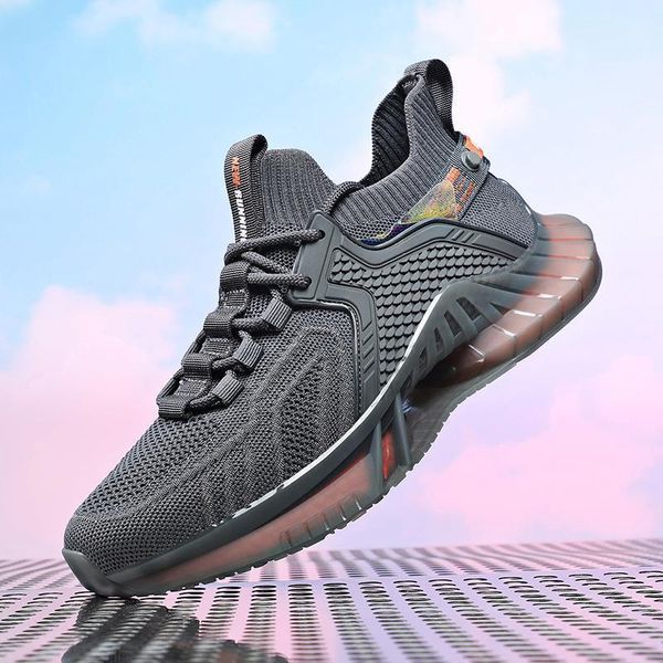 dress shoes high-end men's fitness sports shoes, fashionable fish scale flying knit socks outdoor comprehensive training, Black
dress shoes high-end men's fitness sports shoes, fashionable fish scale flying knit socks outdoor comprehensive training, Black