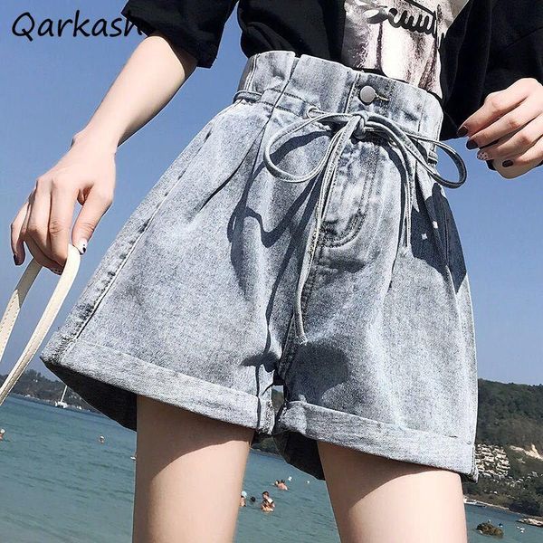 women's shorts women vintage causal loose harajuku lady summer retro oversize denim all-match high waist ulzzang fashion wide leg botto, White;black
women's shorts women vintage causal loose harajuku lady summer retro oversize denim all-match high waist ulzzang fashion wide leg botto, White;black
