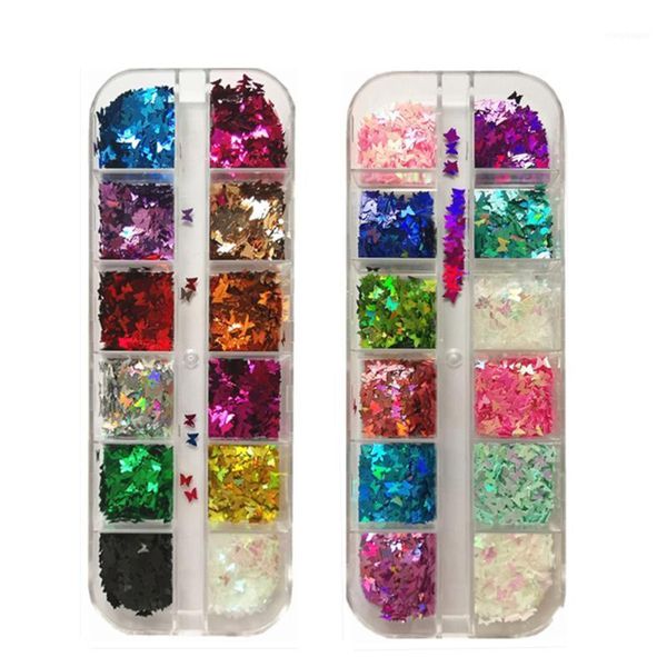 boxes 24 colors nail art stickers butterfly sequins paillettes paillette laser manicure stickers1, Silver;gold
boxes 24 colors nail art stickers butterfly sequins paillettes paillette laser manicure stickers1, Silver;gold