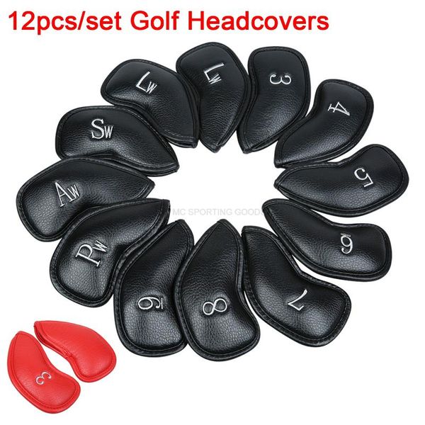 12pcs/set exquisite pu golf club iron headcovers protector head sets accessories 3456789awswpwlw covers complete set of clubs
12pcs/set exquisite pu golf club iron headcovers protector head sets accessories 3456789awswpwlw covers complete set of clubs