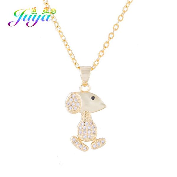 juya fashion animal jewelry supplies gold /rose dog pendant necklace for women girls handmade gift necklaces, Silver
juya fashion animal jewelry supplies gold /rose dog pendant necklace for women girls handmade gift necklaces, Silver