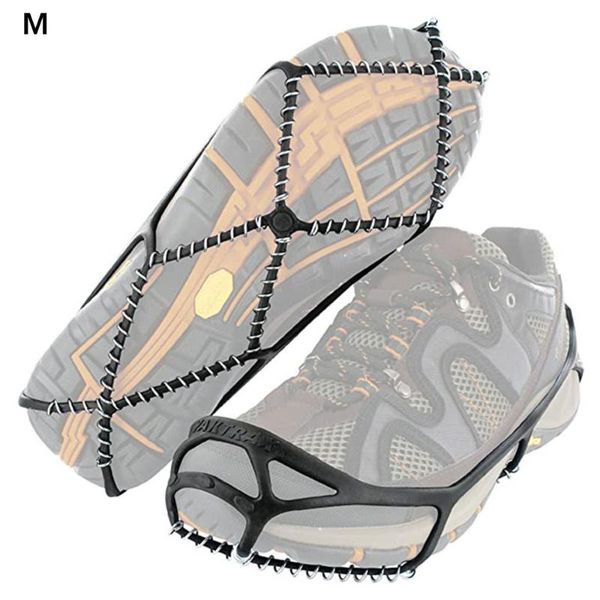 cords, slings and webbing 1 pair ice cleats non-slip crampons outdoor shoe cover walk traction spikes anti-slip for hiking on snow ground
cords, slings and webbing 1 pair ice cleats non-slip crampons outdoor shoe cover walk traction spikes anti-slip for hiking on snow ground