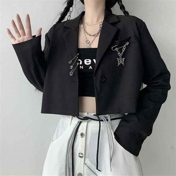 men's t-shirts women's blouse black suit jacket loose bf short high waist harajuku vintage undefined drop cardigan para, White;black
men's t-shirts women's blouse black suit jacket loose bf short high waist harajuku vintage undefined drop cardigan para, White;black