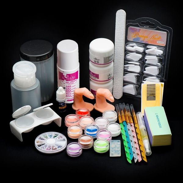 nail art kits 19 in 1 acrylic powder liquid 2x pseudo-finger model clipper 12 color carved pollen file set kit wholesaler 1j20
nail art kits 19 in 1 acrylic powder liquid 2x pseudo-finger model clipper 12 color carved pollen file set kit wholesaler 1j20