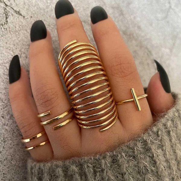 cluster rings 4 pcs/set classic women set fashion cross round geometric gold opening ring punk lady beach party jewelry, Golden;silver
cluster rings 4 pcs/set classic women set fashion cross round geometric gold opening ring punk lady beach party jewelry, Golden;silver