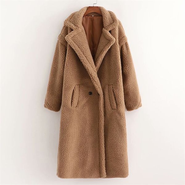 long wool coat thicken women's trench female cashmere high-quality woolen overcoat parka xd3254 210422, Black
long wool coat thicken women's trench female cashmere high-quality woolen overcoat parka xd3254 210422, Black