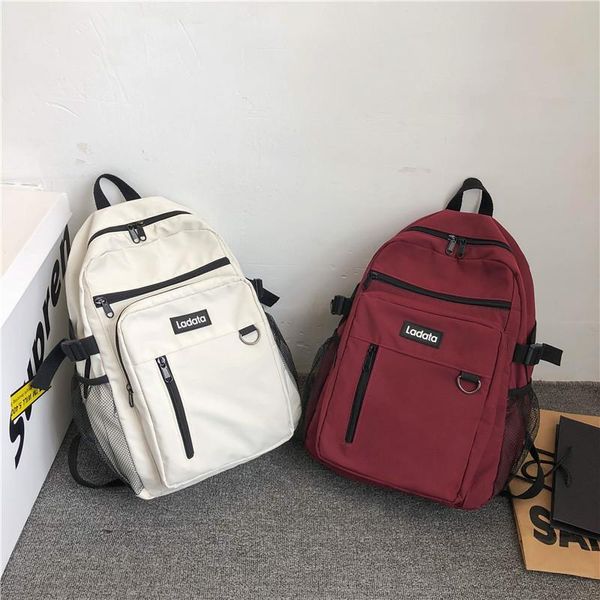 backpack women fashion shoulder bag solid color school for teenage girl children backpacks travel
backpack women fashion shoulder bag solid color school for teenage girl children backpacks travel