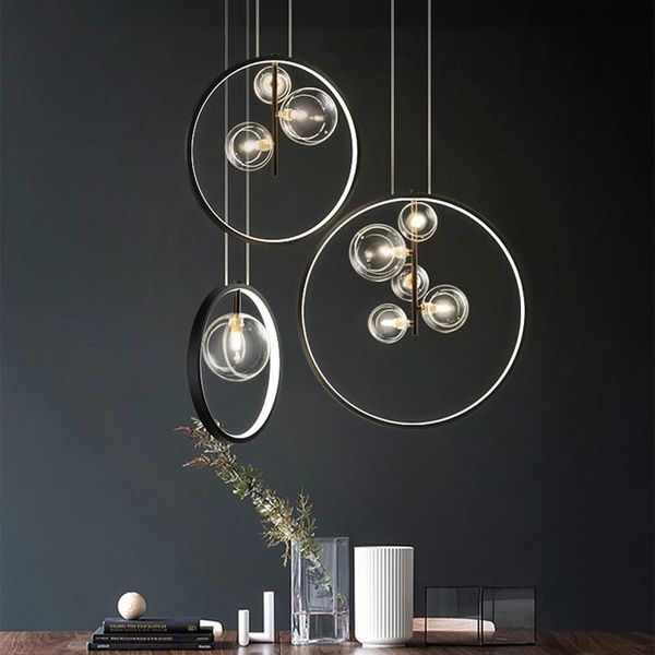 pendant lamps modern led glass bubble lights nordic dining room hanging lighting kitchen island home decoration
pendant lamps modern led glass bubble lights nordic dining room hanging lighting kitchen island home decoration