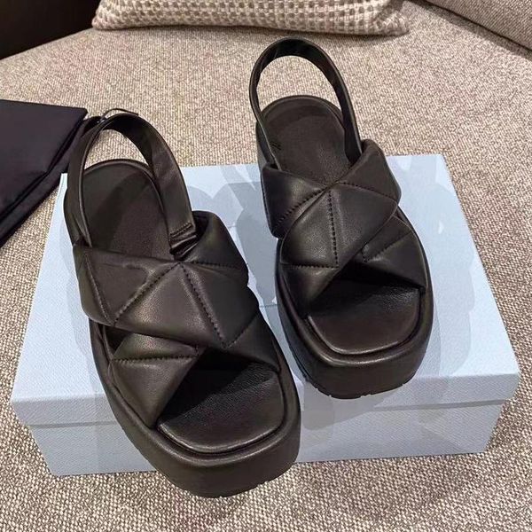 designer calf leather crossover strap slingback platform flat sandal fashion woman summer breathable light pregnant women shoes sandals, Black
designer calf leather crossover strap slingback platform flat sandal fashion woman summer breathable light pregnant women shoes sandals, Black