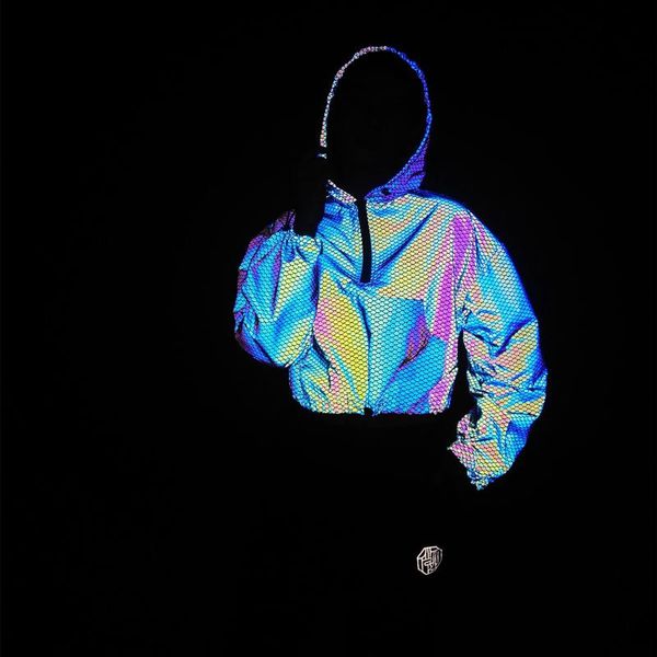 women's jackets 2021 colorful reflective cropped jacket women fashion pullover harajuku rainbow color chaquetas, Black;brown
women's jackets 2021 colorful reflective cropped jacket women fashion pullover harajuku rainbow color chaquetas, Black;brown
