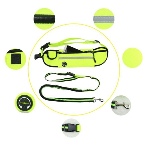 hands elastic dog leash adjustable padded waist reflective running jogging walking pet lead belt with pouch bags h8wd
hands elastic dog leash adjustable padded waist reflective running jogging walking pet lead belt with pouch bags h8wd