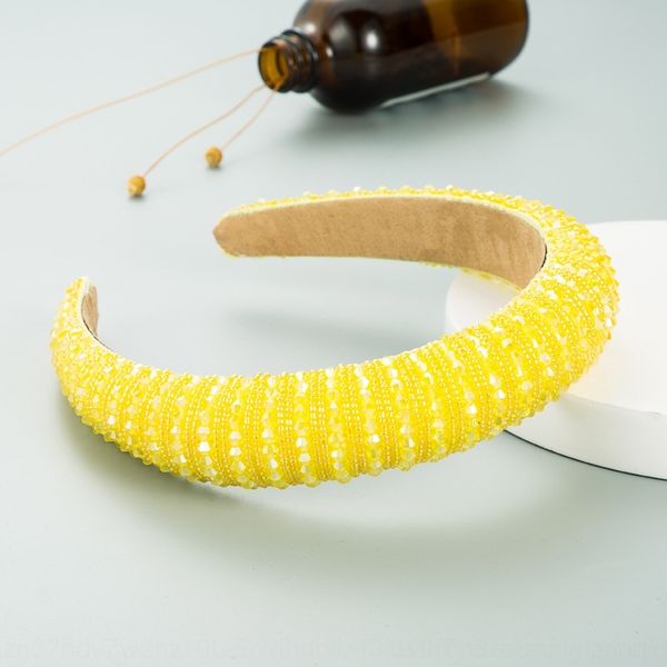 Hvp ins versatile sponge bandbeaded hair bandband simple wide headbands edge fashion handmade beaded net red crystal headband korean hair a, Silver
Hvp ins versatile sponge bandbeaded hair bandband simple wide headbands edge fashion handmade beaded net red crystal headband korean hair a, Silver