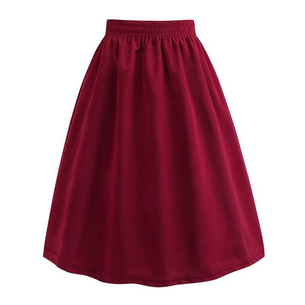 skirts 2021 autumn and winter high waisted skinny female velvet skirt solid color vintage midi ball gown, Black
skirts 2021 autumn and winter high waisted skinny female velvet skirt solid color vintage midi ball gown, Black