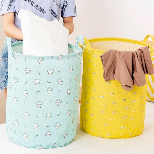 storage baskets dirty clothes laundry basket folding cute toys bucket household 43x32cm
storage baskets dirty clothes laundry basket folding cute toys bucket household 43x32cm