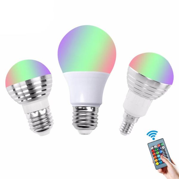 bulbs 16 color changing rgb e27 magic light bulb lamp 3/5/10w 110v/220v led spotlight + ir remote control
bulbs 16 color changing rgb e27 magic light bulb lamp 3/5/10w 110v/220v led spotlight + ir remote control