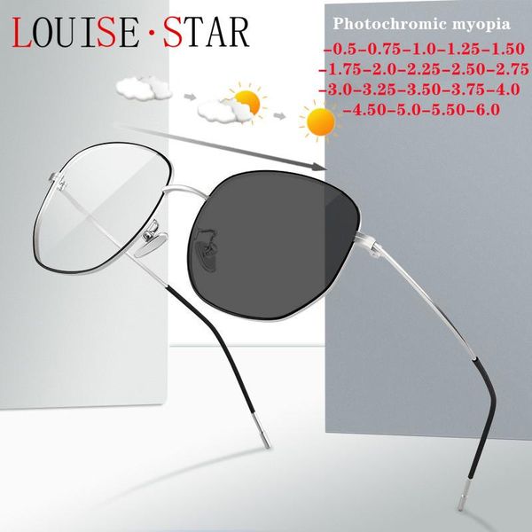 sunglasses pure titanium ultralight polygonal glassesframe men'stransition sunglassespochromic myopia ladiescasual and elegant -1.0-2, White;black
sunglasses pure titanium ultralight polygonal glassesframe men'stransition sunglassespochromic myopia ladiescasual and elegant -1.0-2, White;black