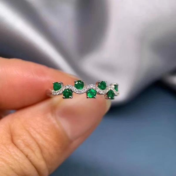 cluster rings grace row wave surround natural green emerald gem ring s925 silver gemstone girl women party gift fine jewelry, Golden;silver
cluster rings grace row wave surround natural green emerald gem ring s925 silver gemstone girl women party gift fine jewelry, Golden;silver