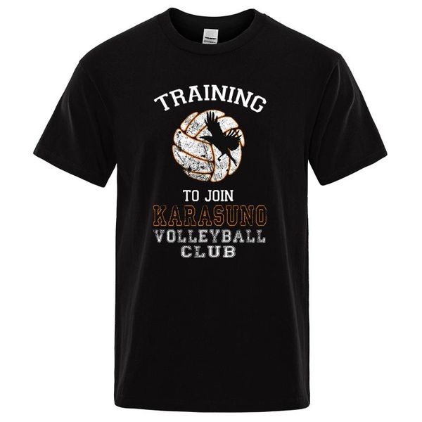 men's t-shirts training to join karasuno volleyball club t-shirt loose from men 2021 brand summer short sleeve man's shirt, White;black
men's t-shirts training to join karasuno volleyball club t-shirt loose from men 2021 brand summer short sleeve man's shirt, White;black