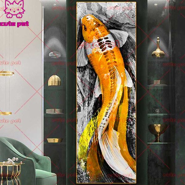diamond painting full square round drill 5d diy set "fish koi" embroidery handicraft cross stitch rhinestone animal decor large
diamond painting full square round drill 5d diy set "fish koi" embroidery handicraft cross stitch rhinestone animal decor large