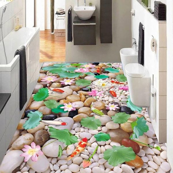 custom 3d po wallpaper chinese style cobblestone lotus kitchen living room bathroom floor self-adhesive mural waterproof wallpapers
custom 3d po wallpaper chinese style cobblestone lotus kitchen living room bathroom floor self-adhesive mural waterproof wallpapers