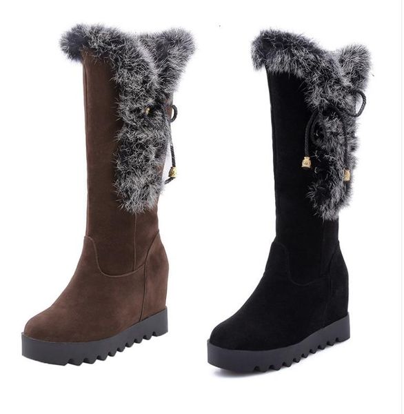 size 34 to 42 43 brown suede wee fur bootie luxury designer boots invisible height increased, Black
size 34 to 42 43 brown suede wee fur bootie luxury designer boots invisible height increased, Black