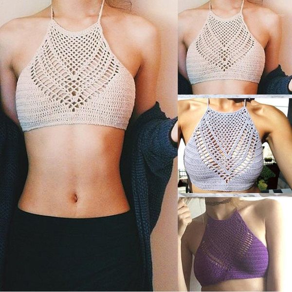 women's swimwear summer crochet bikinis hand-knitted micro swimsuits halter crop bandage beachwear female backless bra, White;black
women's swimwear summer crochet bikinis hand-knitted micro swimsuits halter crop bandage beachwear female backless bra, White;black