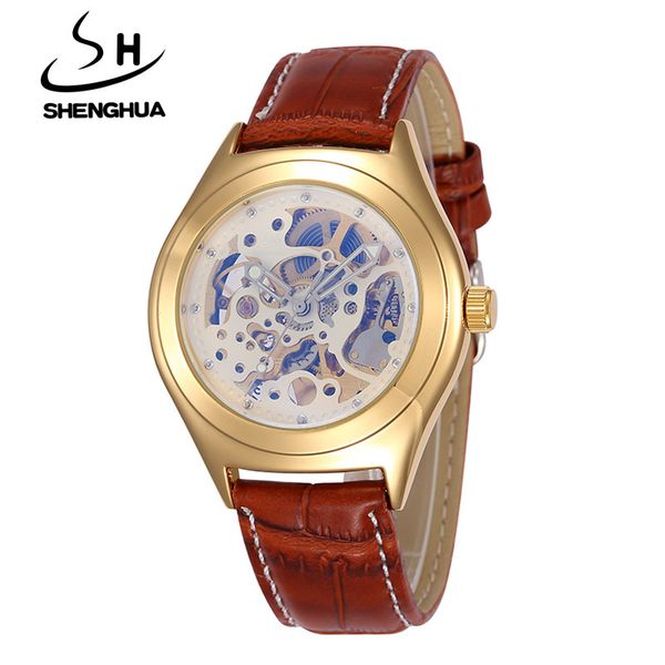 watch shenhua double sided hollow gold fully automatic mechanical luminous belt fashion man, Slivery;brown
watch shenhua double sided hollow gold fully automatic mechanical luminous belt fashion man, Slivery;brown