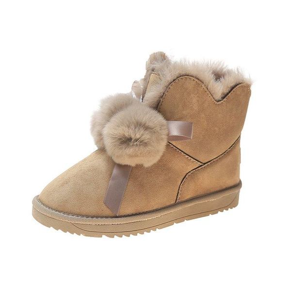 boots 2021 snow winter women's shoes mid-tube artificial plush real hair ball, Black
boots 2021 snow winter women's shoes mid-tube artificial plush real hair ball, Black