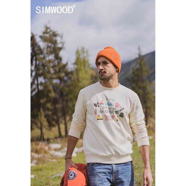 simwood 2021 autumn new hoodi men travel funny sweatshirts jogger texture carton print tracksuit si980781, Black
simwood 2021 autumn new hoodi men travel funny sweatshirts jogger texture carton print tracksuit si980781, Black