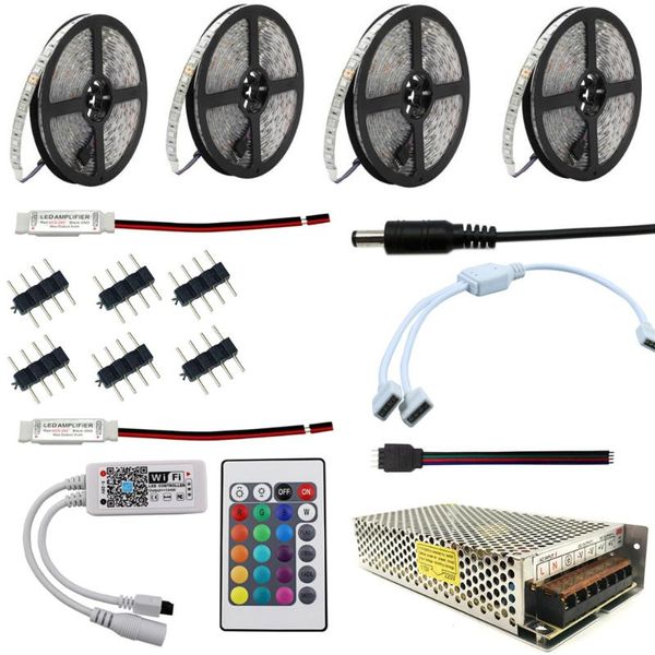 wifi controller led strip light 5m 10m 15m 60led/m waterproof neon flexible tape diode ribbon dc 12v adapter set strips
wifi controller led strip light 5m 10m 15m 60led/m waterproof neon flexible tape diode ribbon dc 12v adapter set strips