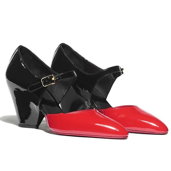 dress shoes spring 2021 ladies patent calfskin pumps luxury high heels women designers black red genuine leather wedge
dress shoes spring 2021 ladies patent calfskin pumps luxury high heels women designers black red genuine leather wedge