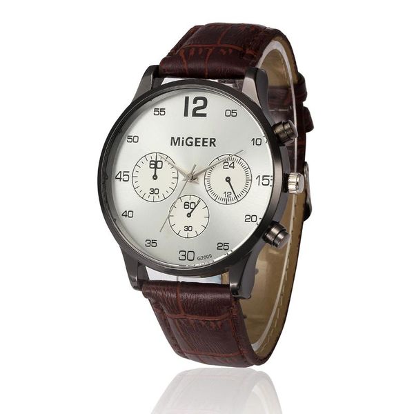 wristwatches mens watches retro design leather band analog alloy quartz wrist watch arrival s #03, Slivery;brown
wristwatches mens watches retro design leather band analog alloy quartz wrist watch arrival s #03, Slivery;brown