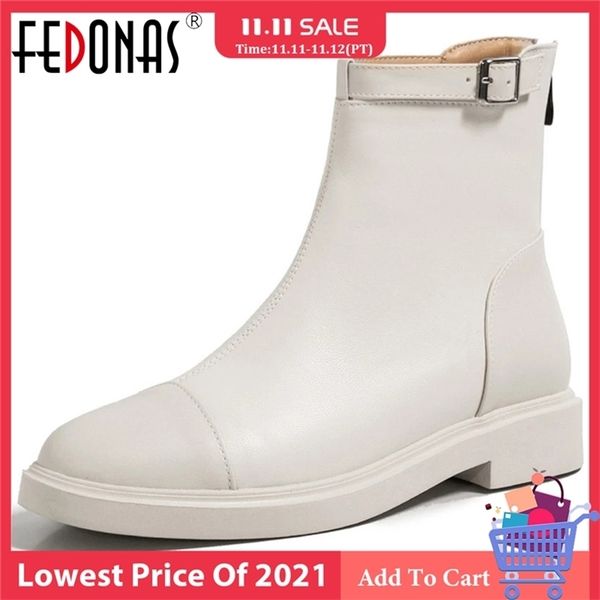 fedonas zipper female ankle boots concise designer thick heels shoes woman winter working 211105, Black
fedonas zipper female ankle boots concise designer thick heels shoes woman winter working 211105, Black