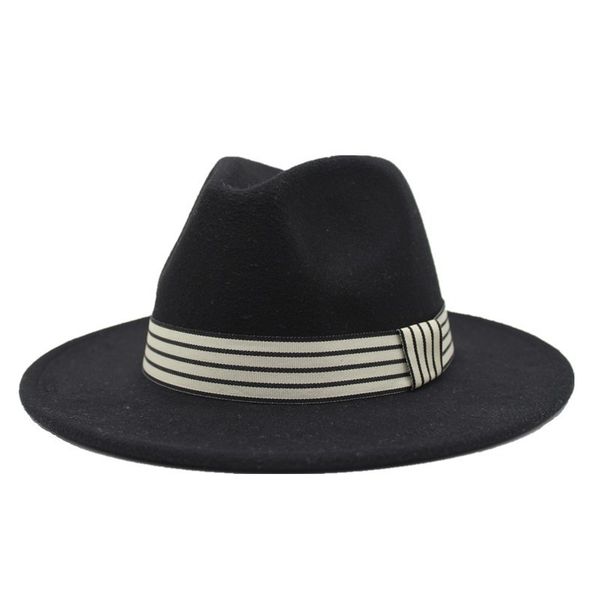 berets simple wide brim autumn female fashion jazz cap winter wool fedora hat for women chapeau femme black hats men ppa5, Blue;gray
berets simple wide brim autumn female fashion jazz cap winter wool fedora hat for women chapeau femme black hats men ppa5, Blue;gray