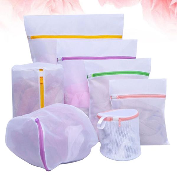 laundry bags 7 pcs/1 set household zippered delicate panties washing underwear clothes storage pouch for home
laundry bags 7 pcs/1 set household zippered delicate panties washing underwear clothes storage pouch for home