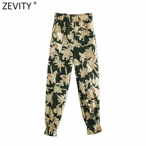zevity women tropical leaves print ruffles ankle length harem pants female chic elastic waist pockets casual trousers p1006 210419, Black;white
zevity women tropical leaves print ruffles ankle length harem pants female chic elastic waist pockets casual trousers p1006 210419, Black;white
