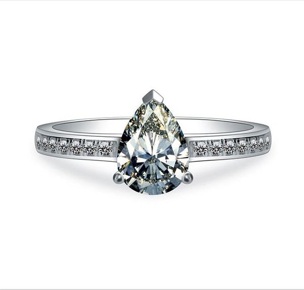 cluster rings paved setting 1ct pear cut diamond ring solid 925 sterling silver engagement white gold color prmoise, Golden;silver
cluster rings paved setting 1ct pear cut diamond ring solid 925 sterling silver engagement white gold color prmoise, Golden;silver
