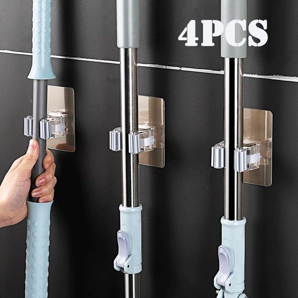 hooks & rails wall mounted mop organizer holder brush broom hanger home storage rack bathroom suction hanging pipe household tools
hooks & rails wall mounted mop organizer holder brush broom hanger home storage rack bathroom suction hanging pipe household tools