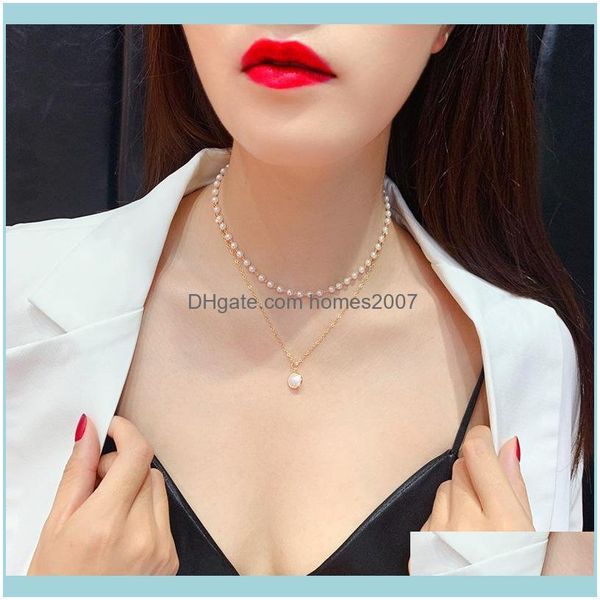 necklaces & pendants jewelrysimple temperament doublelayer pearl clavicle necklace designed for women luxury short neck collar gift chains d, Silver
necklaces & pendants jewelrysimple temperament doublelayer pearl clavicle necklace designed for women luxury short neck collar gift chains d, Silver