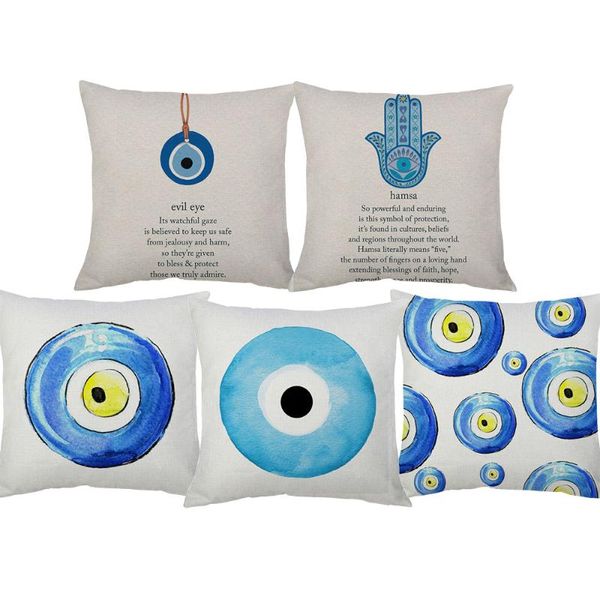 cushion/decorative pillow turkish evil eye cushion covers hamsa hand arabic folk culture art home decor throw cover living room decoration
cushion/decorative pillow turkish evil eye cushion covers hamsa hand arabic folk culture art home decor throw cover living room decoration
