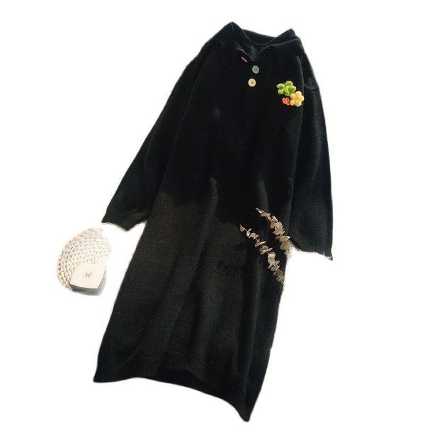 women's sweaters woman's dress 2021 fall/winter lapel knit loose and fashionable korean style lazy blouse long casual sweater, White;black
women's sweaters woman's dress 2021 fall/winter lapel knit loose and fashionable korean style lazy blouse long casual sweater, White;black