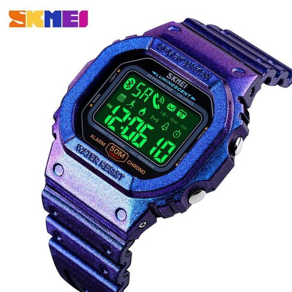 wristwatches skmei 1629 sport digital watches men waterproof bluetooth wristwatch pedometer calorie tracker, Slivery;brown
wristwatches skmei 1629 sport digital watches men waterproof bluetooth wristwatch pedometer calorie tracker, Slivery;brown