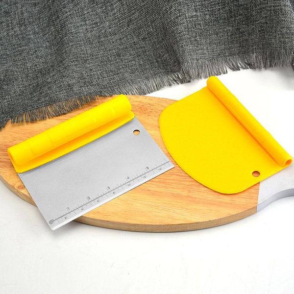 baking & pastry tools dough scraper stainless steel cake cutter with measuring scale multi-purpose kitchen hr
baking & pastry tools dough scraper stainless steel cake cutter with measuring scale multi-purpose kitchen hr