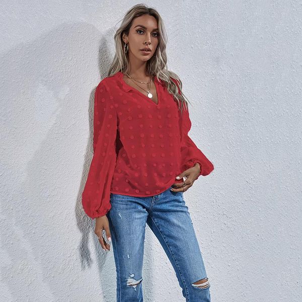 women's blouses & shirts 2021 chiffon v-neck see-through long sleeve shirt blouse mesh embroidery female blusas, White
women's blouses & shirts 2021 chiffon v-neck see-through long sleeve shirt blouse mesh embroidery female blusas, White